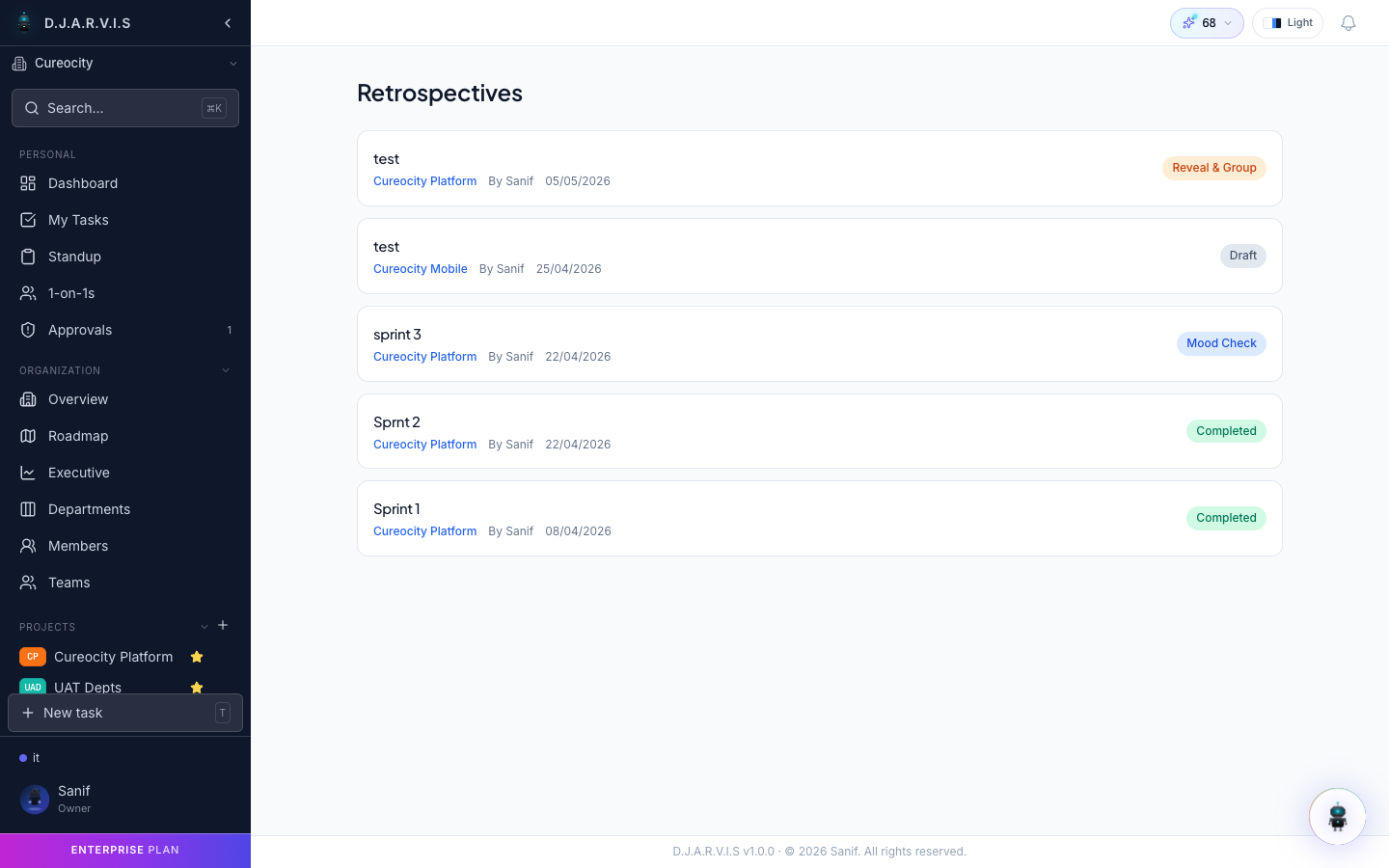 Retrospectives