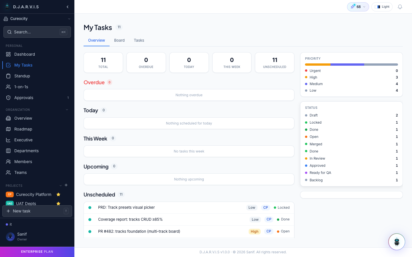 My Tasks