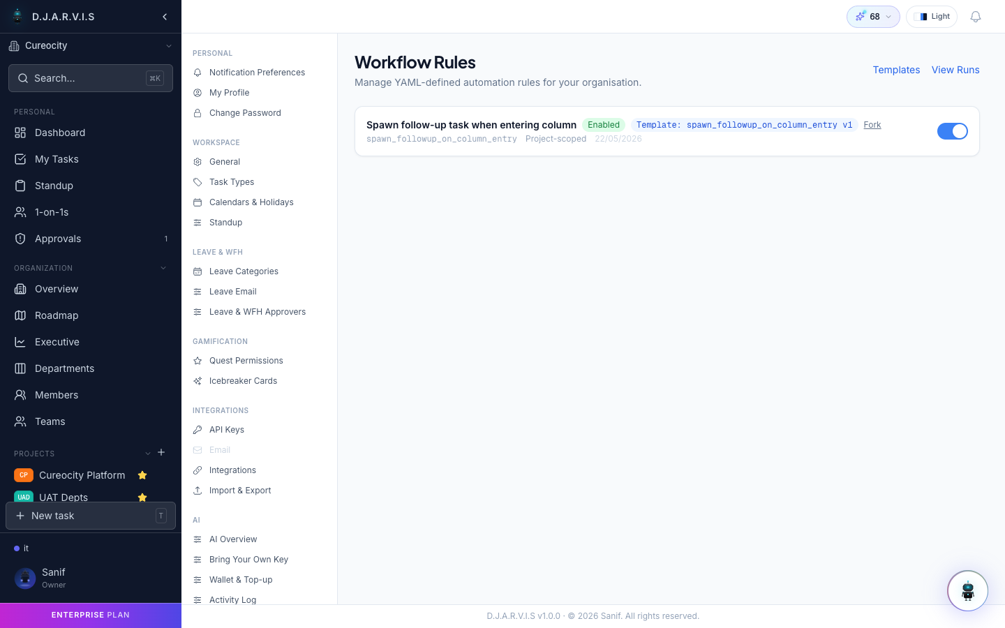 Workflow Rules